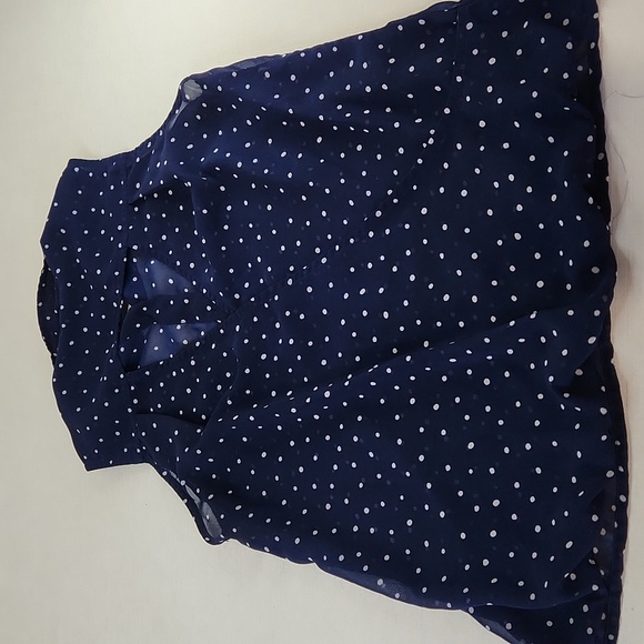 Jessica Simpson Sheer Sleeveless Cut Out Back Top Blouse. Size S - Picture 8 of 8